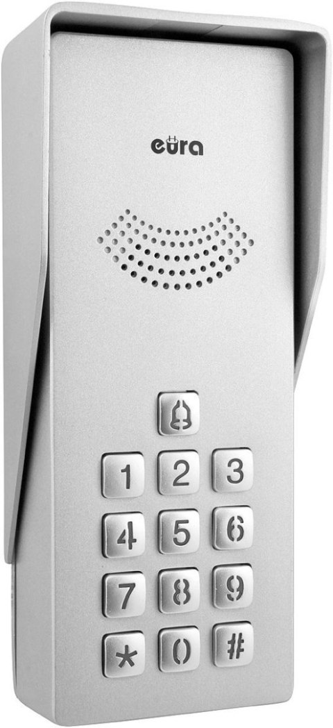 Domofon EURA ADP-38A3 ENTRA bialy Domofon EURA ADP-38A3 ENTRA bialy