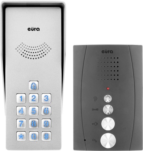 Domofon EURA ADP-38A3 ENTRA grafit Domofon EURA ADP-38A3 ENTRA grafit