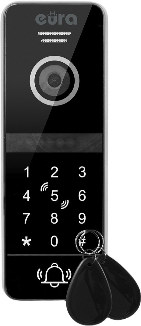 WIDEODOMOFON EURA VDP-97C5 biały lcd 7" wi-fi, czytnik zbliżeniowy, Tuya WIDEODOMOFON EURA VDP-97C5 biały lcd 7" wi-fi, czytnik zbliżeniowy, Tuya