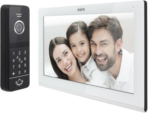 WIDEODOMOFON EURA VDP-97C5 biały lcd 7" wi-fi, czytnik zbliżeniowy, Tuya WIDEODOMOFON EURA VDP-97C5 biały lcd 7" wi-fi, czytnik zbliżeniowy, Tuya