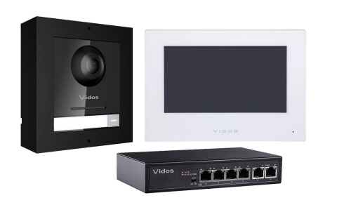 WIDEODOMOFON IP VIDOS ONE M2010W/S2101 WIDEODOMOFON IP VIDOS ONE M2010W/S2101