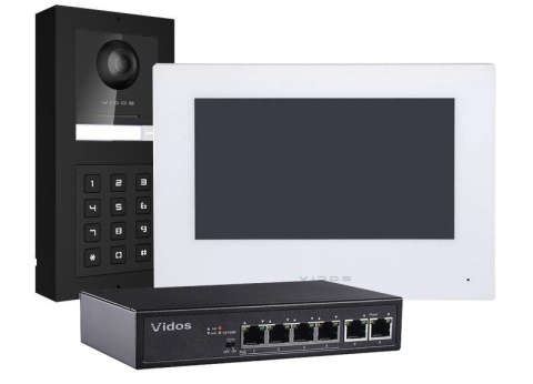Wideodomofon IP VIDOS ONE X160/M2010W Wideodomofon IP VIDOS ONE X160/M2010W