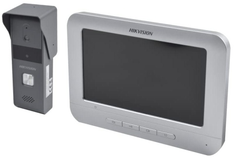 ZESTAW WIDEODOMOFONOWY HIKVISION DS-KIS203T ZESTAW WIDEODOMOFONOWY HIKVISION DS-KIS203T