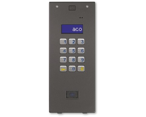 ACO CDNP7ACCS ST CENTRALA DOMOFONOWA grzałka LCD. RFID SLAVE ACO CDNP7ACCS ST CENTRALA DOMOFONOWA grzałka LCD. RFID SLAVE