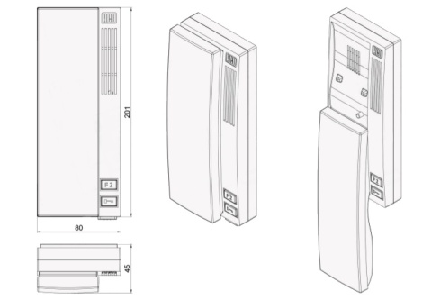 ACO INS-UP720BX UNIFON - hold, 1-przycisk, gniazdo RJ ACO INS-UP720BX UNIFON - hold, 1-przycisk, gniazdo RJ