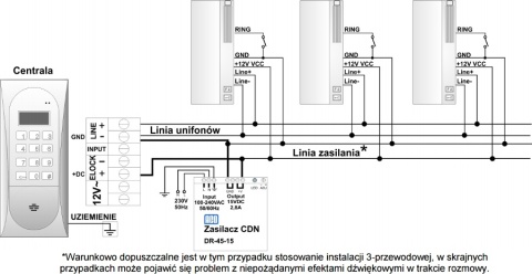 ACO INS-UP720MR UNIFON - hold, 2 przyciski, magnetyczne odkładanie słuchawki ACO INS-UP720MR UNIFON - hold, 2 przyciski, magnetyczne odkładanie słuchawki