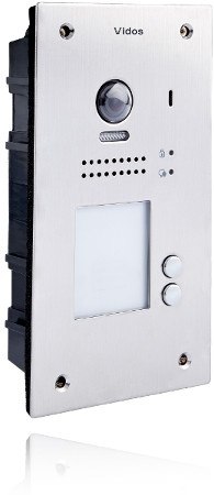 Dwurodzinna stacja bramowa VIDOS DUO S1202A Dwurodzinna stacja bramowa VIDOS DUO S1202A