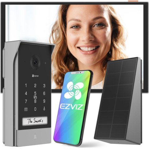 Inteligentny Wideodomofon Ezviz EP7 2K Wi-Fi IP65 Inteligentny Wideodomofon Ezviz EP7 2K Wi-Fi IP65