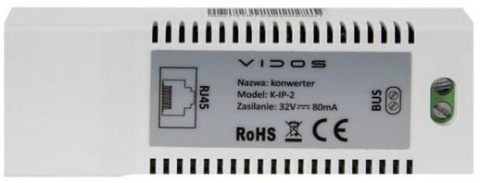 Konwerter VIDOS 2IP K-IP-2 Konwerter VIDOS 2IP K-IP-2