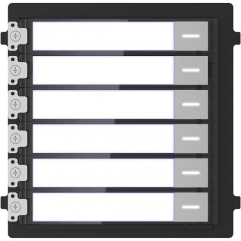 Moduł wywołania (6 przycisków) HIKVISION DS-KD-KK Moduł wywołania (6 przycisków) HIKVISION DS-KD-KK