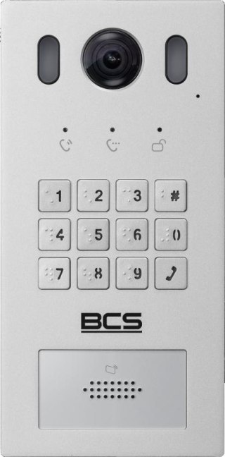 Panel bramowy wideodomofon BCS LINE BCS-PAN1611S-S