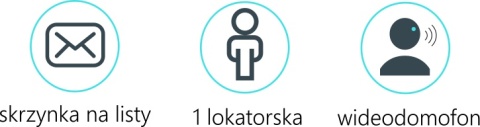 Skrzynka na listy Vidos DUO S1201A-SKM z wbudowanym wideodomofonem Skrzynka na listy Vidos DUO S1201A-SKM z wbudowanym wideodomofonem