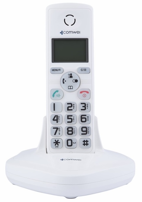 Słuchawka domofonu bezprzewodowego COMWEI U102W, Biała Słuchawka domofonu bezprzewodowego COMWEI U102W, Biała