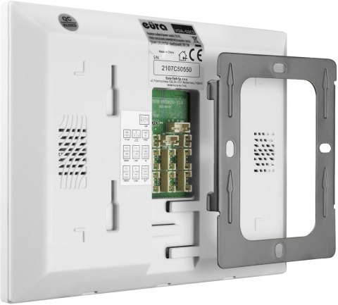 WIDEODOMOFN EURA VDP-80C5 2-rodzinny, biały WIDEODOMOFN EURA VDP-80C5 2-rodzinny, biały