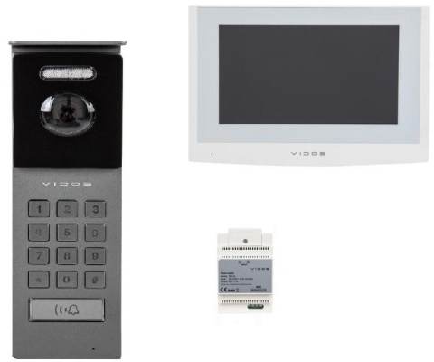 Wideodomofon VIDOS 2IP S202/M200W-X Wideodomofon VIDOS 2IP S202/M200W-X