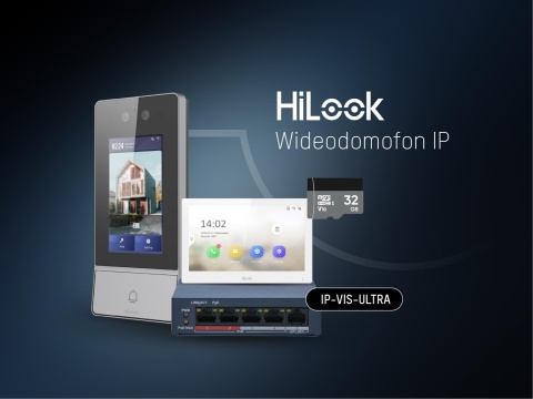 Zestaw wideodomofonowy IP Hilook by Hikvision IP-VIS-Ultra Zestaw wideodomofonowy IP Hilook by Hikvision IP-VIS-Ultra