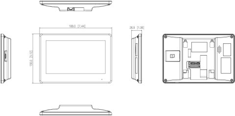 Monitor wideodomofonu DAHUA VTH5421HB-W Monitor wideodomofonu DAHUA VTH5421HB-W