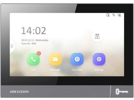 Monitor wideodomofonu Hikvision DS-KH8381-WTE1 Monitor wideodomofonu Hikvision DS-KH8381-WTE1