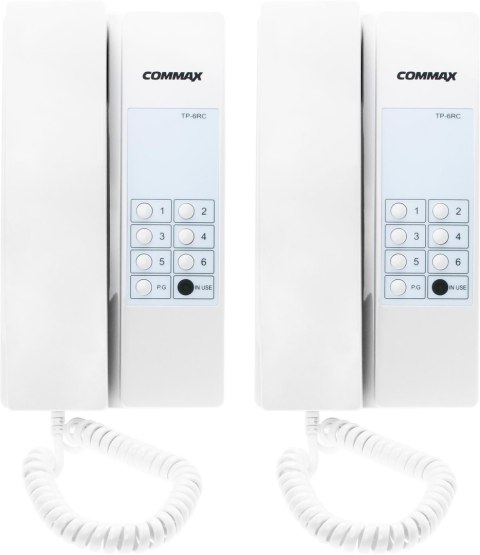 Zestaw interkomowy COMMAX 2xTP-6RC/DR-DW3/RF-1A Zestaw interkomowy COMMAX 2xTP-6RC/DR-DW3/RF-1A