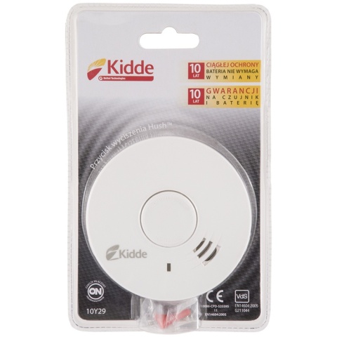 OPTYCZNY CZUJNIK DYMU KIDDE 10Y29 10 lat akumulator OPTYCZNY CZUJNIK DYMU KIDDE 10Y29 10 lat akumulator