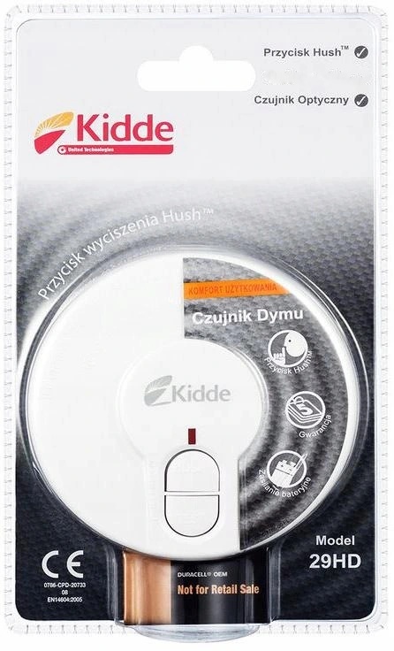 ZESTAW KIDDE CZUJNIK CZADU K5DCO + CZUJNIK DYMU 29HD ZESTAW KIDDE CZUJNIK CZADU K5DCO + CZUJNIK DYMU 29HD