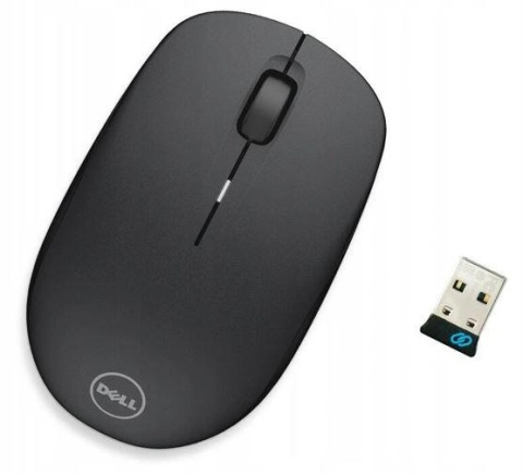 Mysz bezprzewodowa Dell WM126 Wireless Optical Mouse czarny Mysz bezprzewodowa Dell WM126 Wireless Optical Mouse czarny