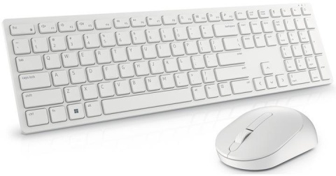 Zestaw bezprzewodowy Dell KM5221W Pro Wireless Biały Zestaw bezprzewodowy Dell KM5221W Pro Wireless Biały