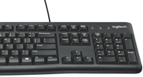 Zestaw przewodowy Logitech MK120 Czarny Zestaw przewodowy Logitech MK120 Czarny