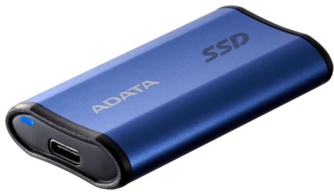 Adata Dysk zewnętrzny SSD SE880 2TB USB3.2A/C Gen2x2 Niebieski