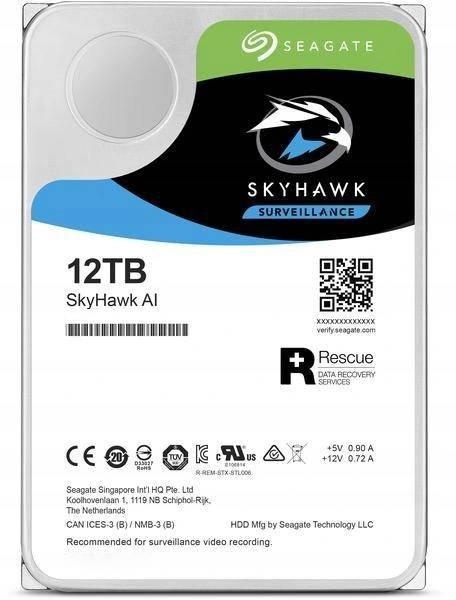Dysk HDD Seagate SkyHawk AI ST12000VE001 12TB Dysk HDD Seagate SkyHawk AI ST12000VE001 12TB