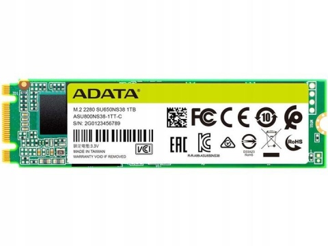 Dysk SSD Adata Ultimate SU650 256GB M.2 TLC 3D 2280 SATA Dysk SSD Adata Ultimate SU650 256GB M.2 TLC 3D 2280 SATA