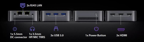 Mini PC Blackview MP80 N5095 16GB 1TB-SSD W11 Home Mini PC Blackview MP80 N5095 16GB 1TB-SSD W11 Home
