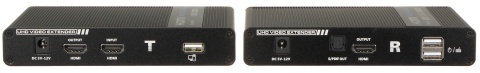 EXTENDER HDMI+USB-EX-100-4K EXTENDER HDMI+USB-EX-100-4K