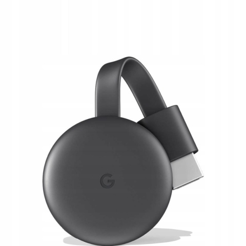 Odtwarzacz multimedialny Google Chromecast 3 czarny Odtwarzacz multimedialny Google Chromecast 3 czarny