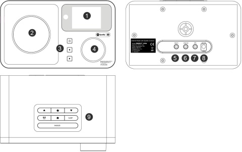 Radio internetowe Ferguson Regent i100S Radio internetowe Ferguson Regent i100S