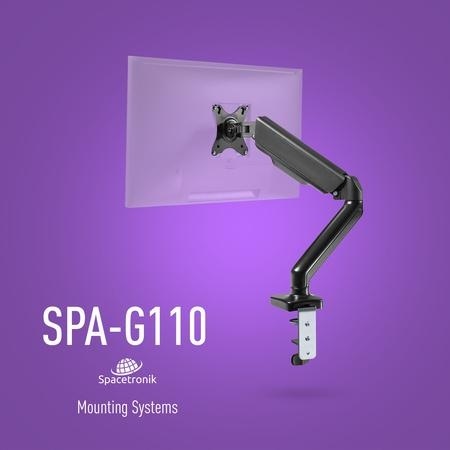 Uchwyt biurkowy Spacetronik SPA-G110 na monitor 17"-32" Uchwyt biurkowy Spacetronik SPA-G110 na monitor 17"-32"
