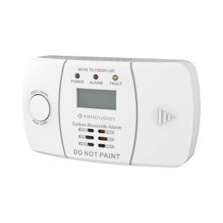 Alarm tlenku węgla FACO1 Ferguson - Nowoczesny czujnik bezpieczeństwa CO z wyświetlaczem LCD