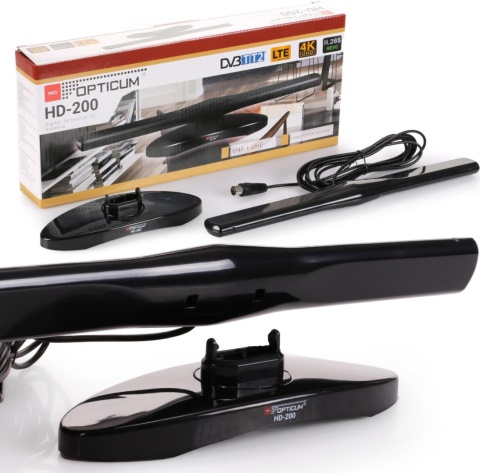 Antena pokojowa DVB-T2 Opticum HD-200 Antena pokojowa DVB-T2 Opticum HD-200