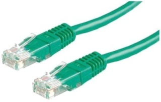 PATCHCORD KAT5E UTP 10M ZIELONY