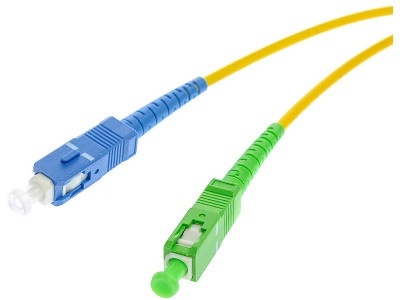 PATCHCORD ŚWIATŁOWODOWY SM SC/UPC-SC/APC SIMPLEX 3m