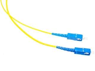 PATCHCORD ŚWIATŁOWODOWY SM SC/UPC-SC/APC SIMPLEX G.657.A1 0,5m
