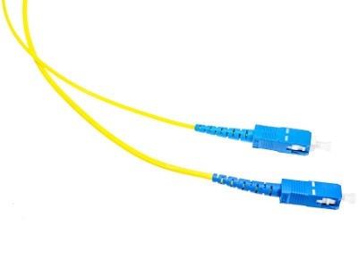 PATCHCORD ŚWIATŁOWODOWY SM SC/UPC-SC/APC SIMPLEX G.657.A1 0,5m
