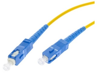 PATCHCORD ŚWIATŁOWODOWY SM SC/UPC-SC/UPC SIMPLEX 3.0MM 2m