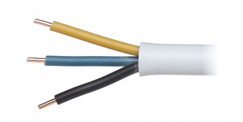 Przewód elektryczny drut okrągły YDY 450/750V 3x1,5mm2 100m MERCOR Przewód elektryczny drut okrągły YDY 450/750V 3x1,5mm2 100m MERCOR