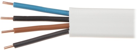 Przewód elektryczny drut płaski YDYp 450/750V 4x1,5mm2 ELEKTROKABEL 100m Przewód elektryczny drut płaski YDYp 450/750V 4x1,5mm2 ELEKTROKABEL 100m