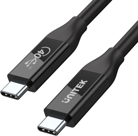 Unitek przewód USB-C 4.0 PD 100W 40 Gbps 8K 0,8 m Unitek przewód USB-C 4.0 PD 100W 40 Gbps 8K 0,8 m