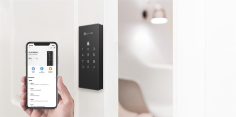 Inteligentny zamek cyfrowy Ezviz DL03 czarny