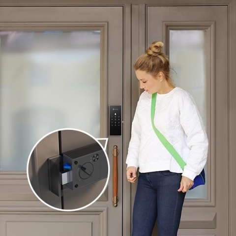 Inteligentny zamek cyfrowy Ezviz DL03 czarny