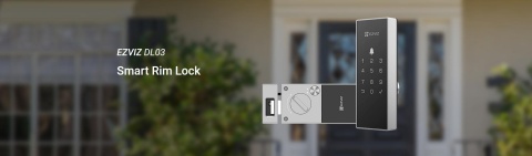 Inteligentny zamek cyfrowy Ezviz DL03 szary