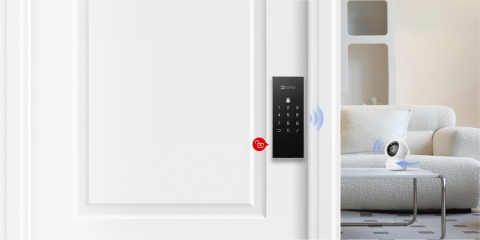 Inteligentny zamek cyfrowy Ezviz DL03 szary